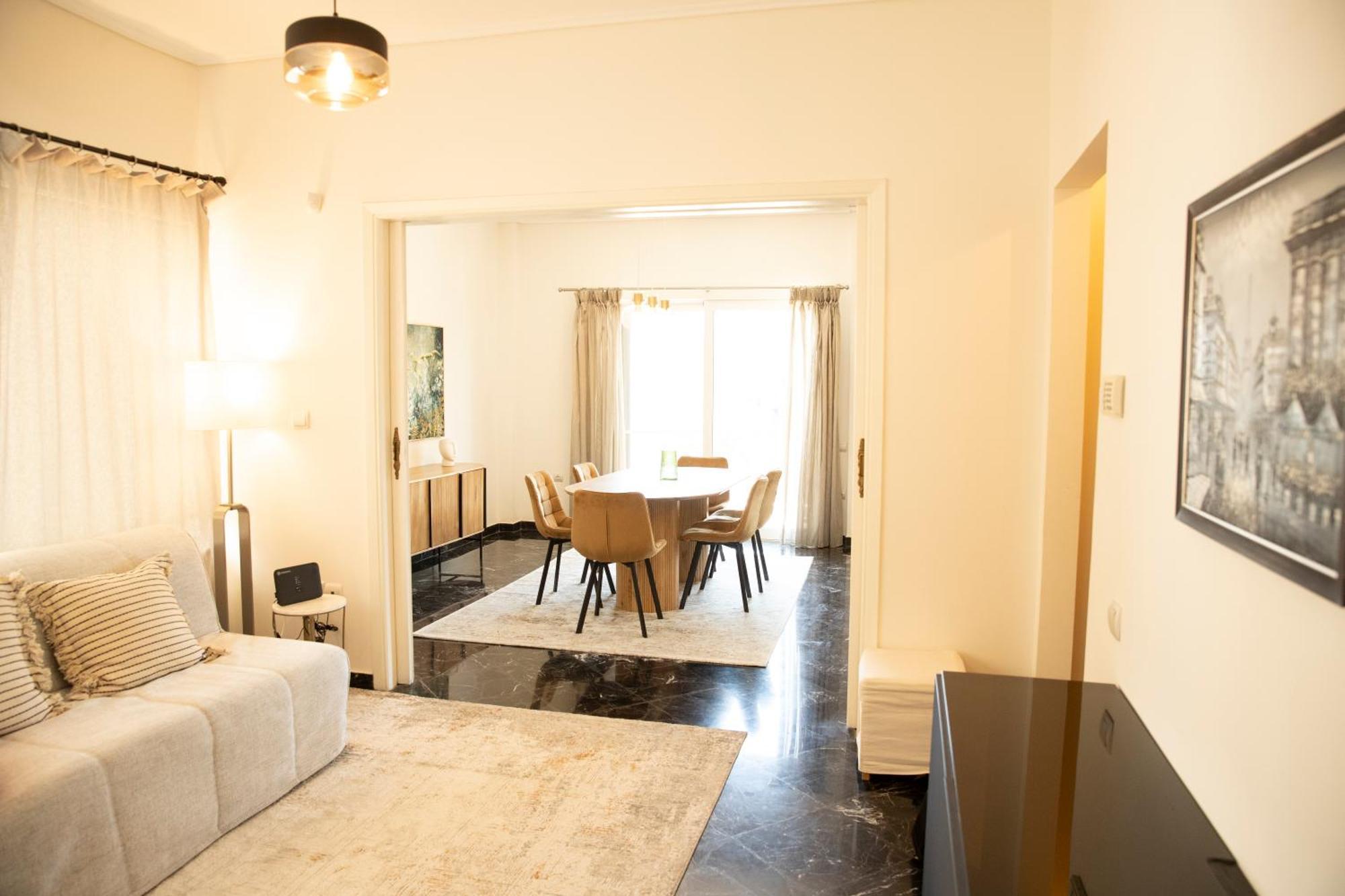 Spacious Glyfada Golf 4Br -Near Beach + Shops Athènes Extérieur photo