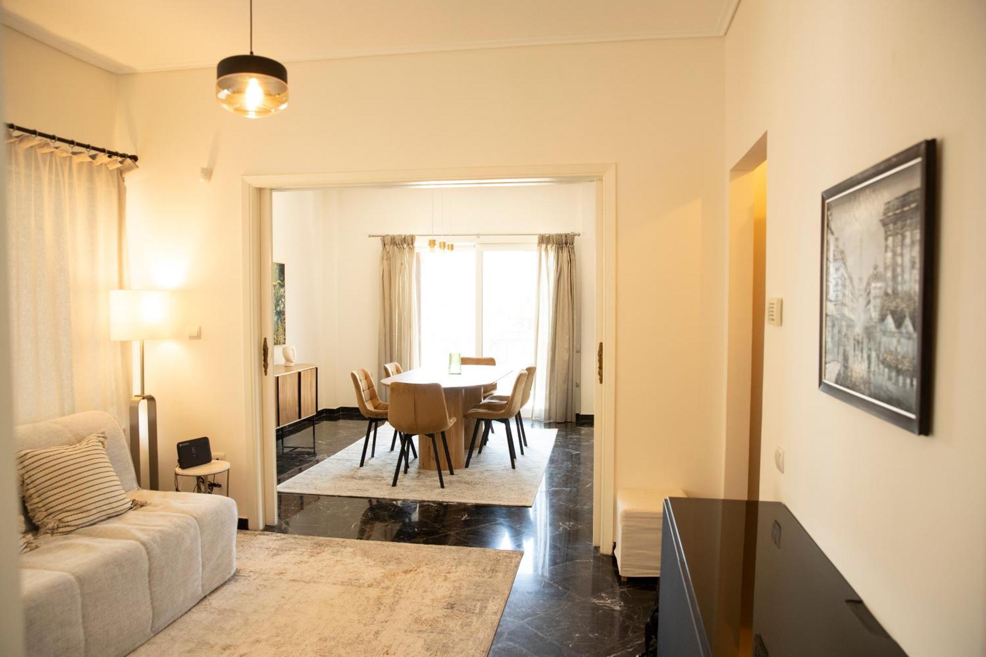 Spacious Glyfada Golf 4Br -Near Beach + Shops Athènes Extérieur photo