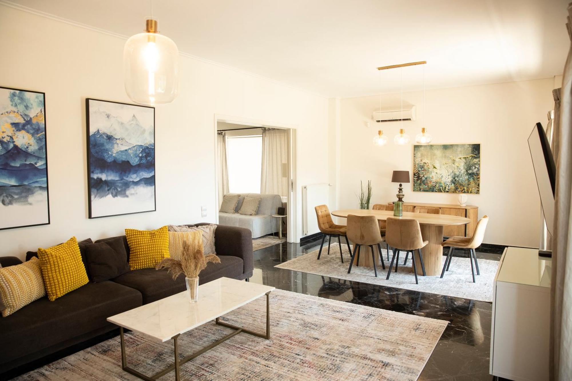 Spacious Glyfada Golf 4Br -Near Beach + Shops Athènes Extérieur photo